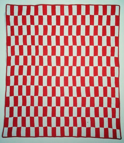Patchwork quilt (tekstil) av Irish School