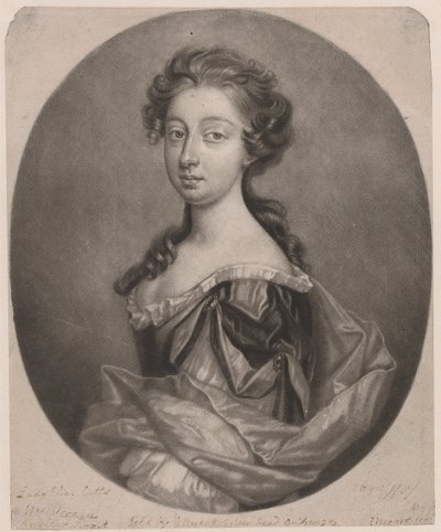 Elizabeth, Lady Cutts (d. 1698) av Isaac Beckett