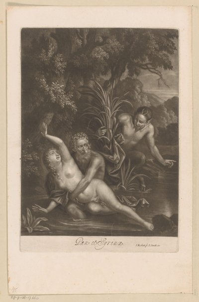 Pan og Syrinx Pan et Syrinx (tittel på objekt) av Isaac Beckett