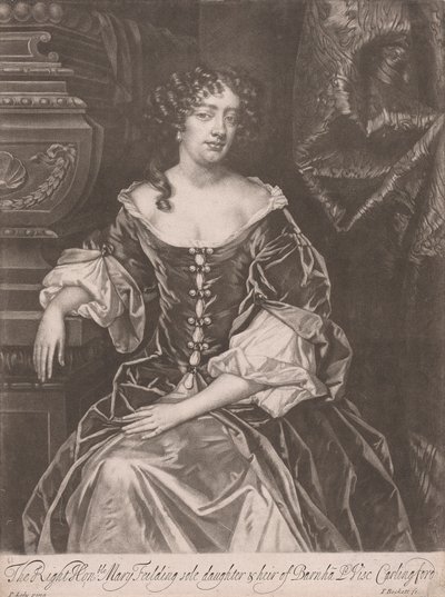 The Right Honorable Mary Feilding eneste datter og arving etter Barnha Lord Viscount Cardingford av Isaac Beckett