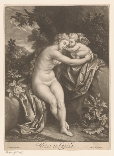 Venus og Amor Venus og Amor (tittel på objekt) av Isaac Beckett