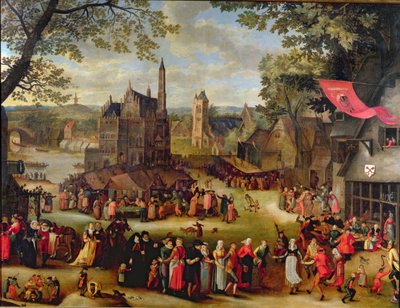 En flamsk messe av Isaac Claesz Swanenburgh