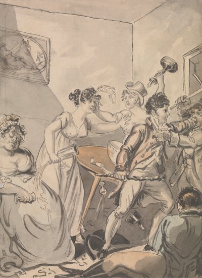 Flyturen av Isaac Cruikshank
