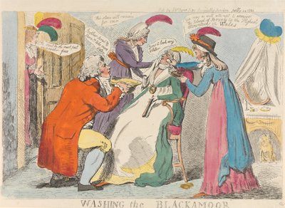 Den Mohren waschen av Isaac Cruikshank