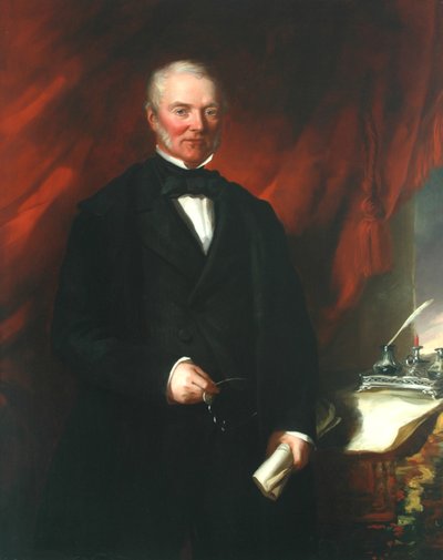 Robert Milligan, ca. 1855 av Isaac Faulkner Bird