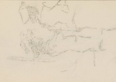 Abklatsch fra kritttegningen på side 13 av Isaac Israels