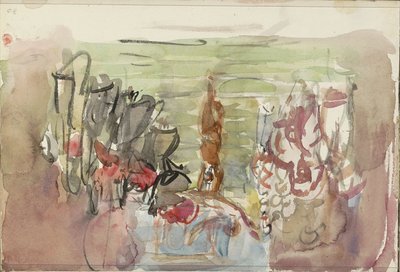 Artister på scenen av Isaac Israels