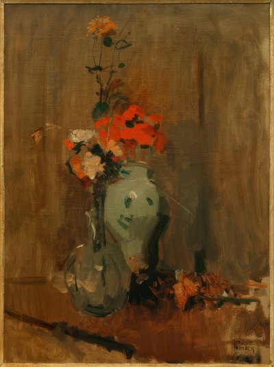 Stilleben med blomster av Isaac Israels