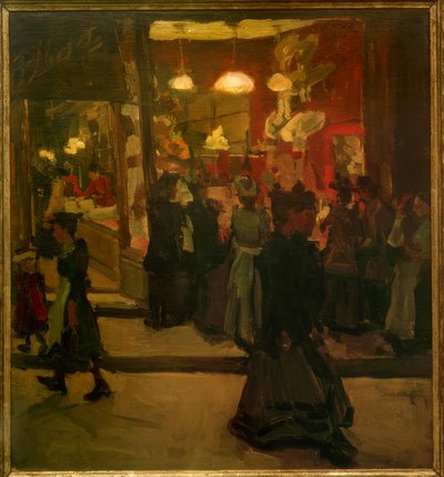 Hutgeschäft Mars i Amsterdam av Isaac Israels