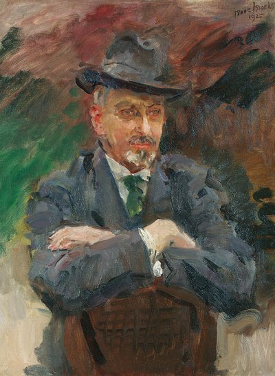Portrett av J. Wolterbeek Muller av Isaac Israels