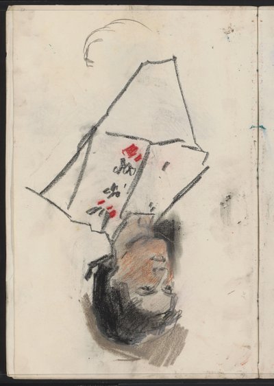 Portrett av en ukjent kvinne av Isaac Israels