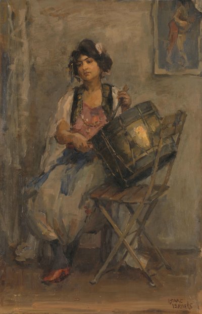 Trommeslagerfruen av Isaac Israels