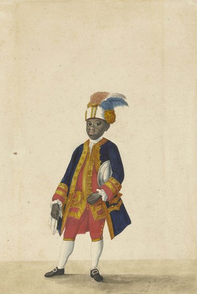 Tjener i livrei (Cupido) av Isaac Lodewijk La Fargue