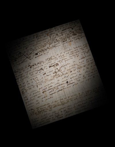 To sider med revisjoner av Principia Mathematica av Isaac Newton