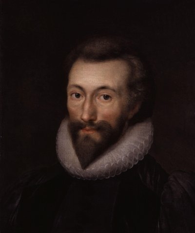 Portrett av John Donne av Isaac Oliver