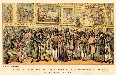 En skilling godt lagt opp av Isaac, Robert and George Cruikshank