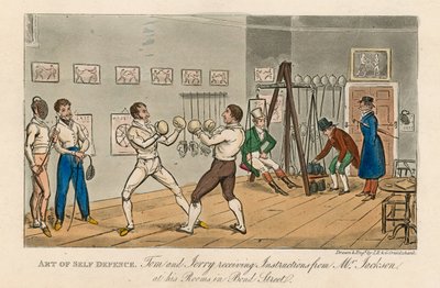 Kunsten å forsvare seg av Isaac, Robert and George Cruikshank
