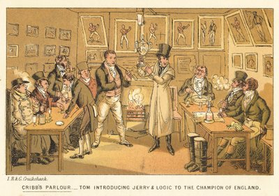 Cribbs Parlor av Isaac, Robert and George Cruikshank