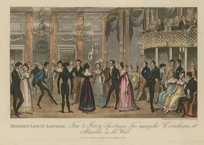 Høyeste liv i London av Isaac, Robert and George Cruikshank