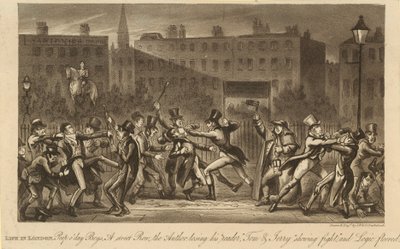 Livet i London av Isaac, Robert and George Cruikshank