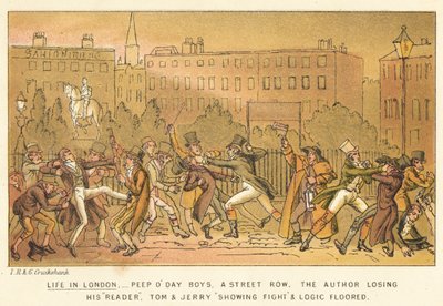 Livet i London av Isaac, Robert and George Cruikshank