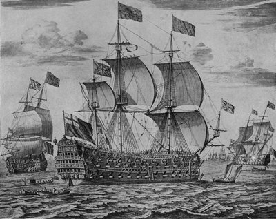 Seieren, c1700 av Isaac Sailmaker