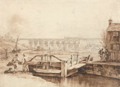 Viadukten over Sankey-kanalen av Isaac Shaw