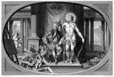 Kong George III 1738-1820, 1700-tallet. av Isaac Taylor