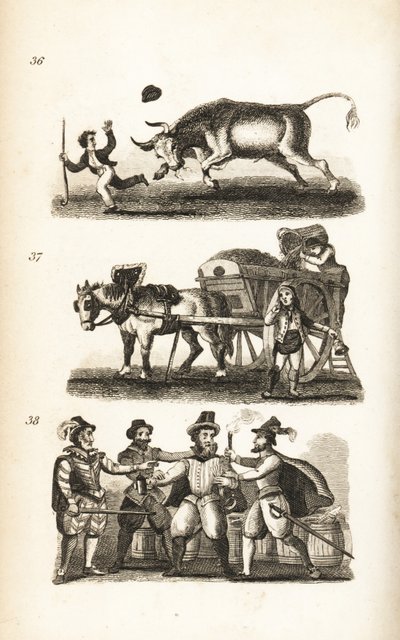 The Enraged Ox, the Dustman and the Taking of Guy Fawkes av Isaac Taylor