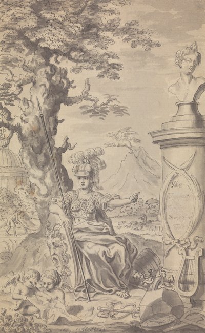 Town and Country Magazine - Frontispice for 1769 (1. utgave derfor ingen vol.nr.) av Isaac Taylor