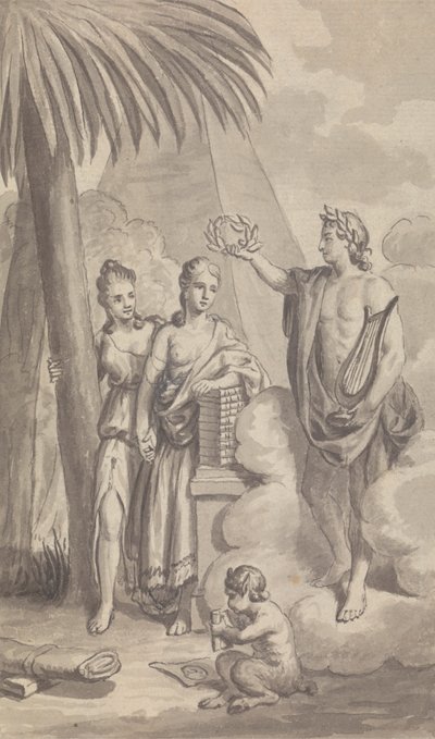 Town and Country Magazine, Frontispice for Vol. X for 1778 av Isaac Taylor