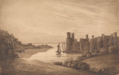 Caernarvon slott av Isaac Weld