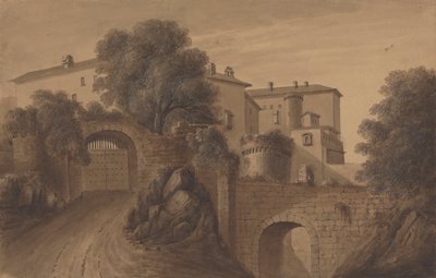 Malespina Appennines Castle av Isaac Weld