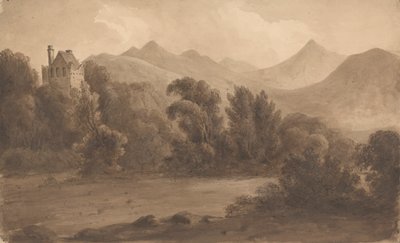 Dunloh Castle, Killarney, Irland av Isaac Weld