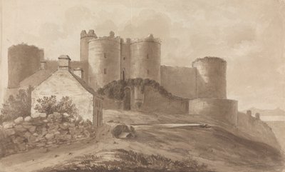 Harlech slott av Isaac Weld