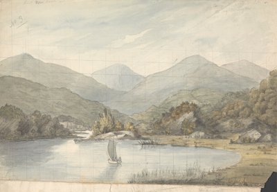 Utsikt over elven mellom innsjøene av Isaac Weld