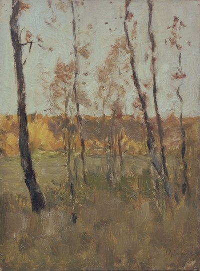 Høsten, 1896 av Isaak Ilyich Levitan