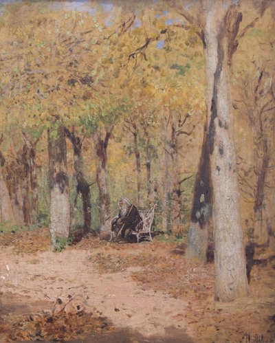 Autumn Musings, 1883 av Isaak Ilyich Levitan