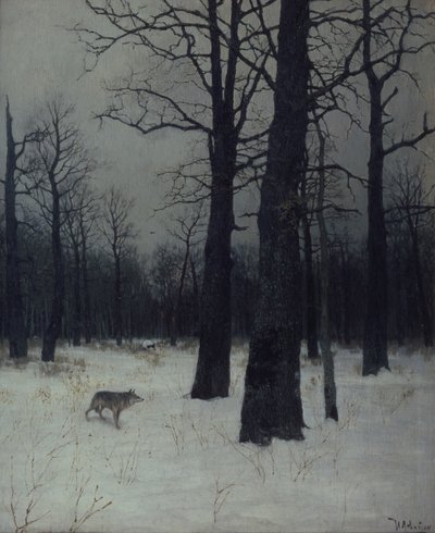 Skog om vinteren, 1885 av Isaak Ilyich Levitan