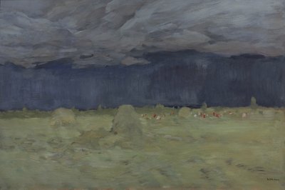 Høyproduksjon, 1900 av Isaak Ilyich Levitan