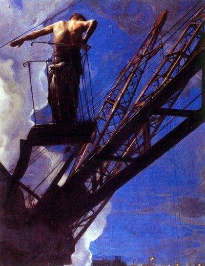 Bygningsarbeider av Isaak Israilevich Brodsky