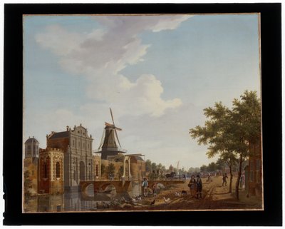 Catharijnepoort i Utrecht av Isaak Ouwater