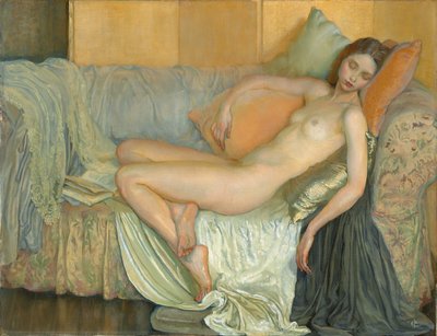 Drowsy Summer Days (olje på lerret) av Isabel Codrington