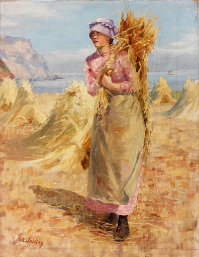 Høsting, 1893-1900 av Isabella Jobling