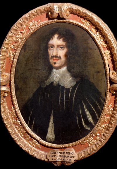 Portrett av Lorenzo de Medici, florentinsk mecene (maleri av Isacco Campo