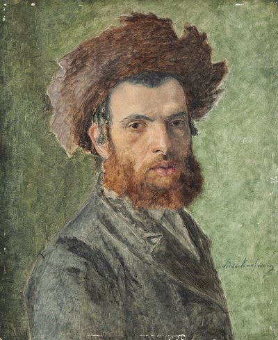 Portrett av en ung hasidisk jøde, av Isidor Kaufmann