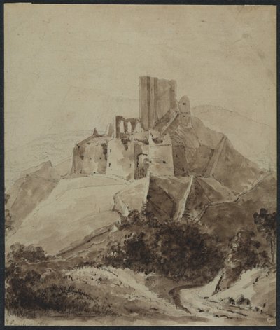 Ruinene av Chateau d