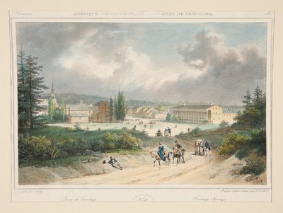 Nord-Amerika - delstaten New York. nr. 18, pl.2 av Isidore Laurent Deroy