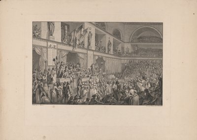 Grunnloven av 24. juni 1793, ca. 1796 av Isidore Stanislas Helman