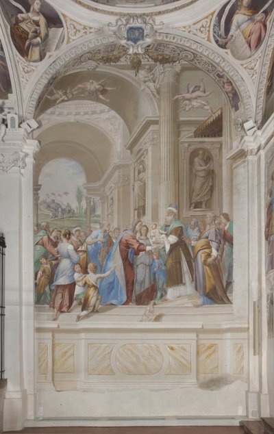 Presentasjon av Jesus i tempelet, 1623-34 av Isidoro Bianchi